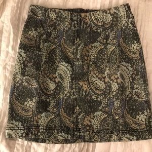 FREE PEOPLE Modern Femme Skirt SZ 0